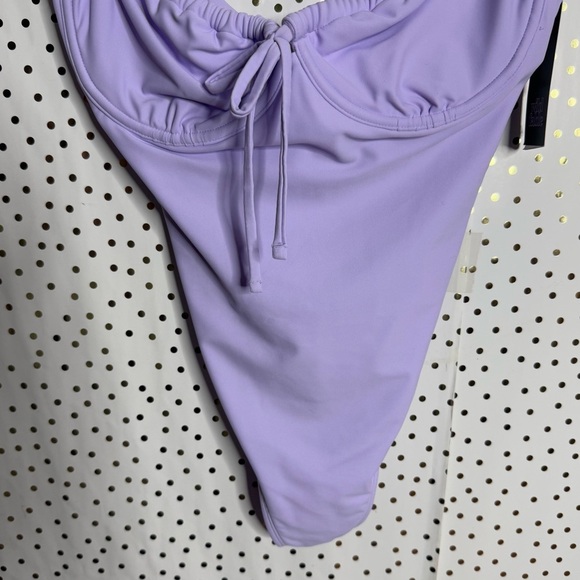 Lavender One-Piece Swimsuit - Picture 3 of 7